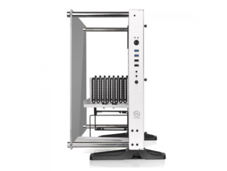 Gabinete Gamer Thermaltake Core P3 TG, Red Edition, Mid Tower, Vidro Temperado, Sem Fonte, CA-1G4-00M3WN-03
