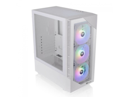 Gabinete Gamer Thermaltake View 200 TG ARGB, Mid Tower, Vidro Temperado, ATX, Sem Fonte, Com 3 Fans, CA-1X3-00M1WN-00