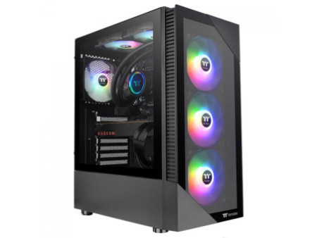 Gabinete Gamer Thermaltake H700 TG Snow, Mid Tower, RGB, Vidro Temperado, E-ATX, White, Sem Fonte, Com 2 Fans, CA-1Y1-00M6WN-00