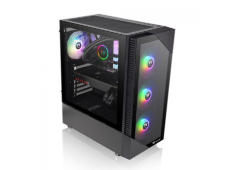 Gabinete Gamer Thermaltake H700 TG Snow, Mid Tower, RGB, Vidro Temperado, E-ATX, White, Sem Fonte, Com 2 Fans, CA-1Y1-00M6WN-00