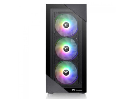 Gabinete Gamer Thermaltake H700 TG Snow, Mid Tower, RGB, Vidro Temperado, E-ATX, White, Sem Fonte, Com 2 Fans, CA-1Y1-00M6WN-00