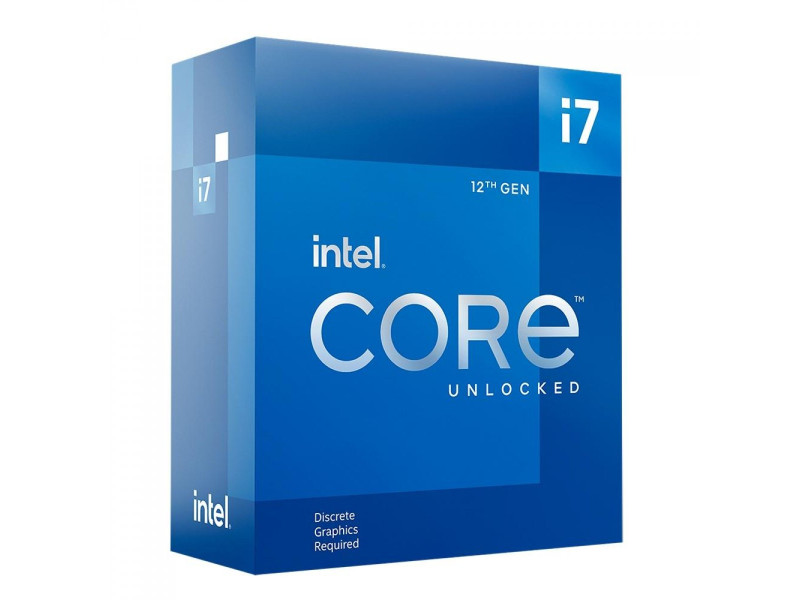 Processador Intel Core i7 12700KF 3.6GHz (5.0GHz Turbo), 12ª Geração, 12-Cores 20-Threads, LGA 1700, Sem Cooler BX8071512700KF
