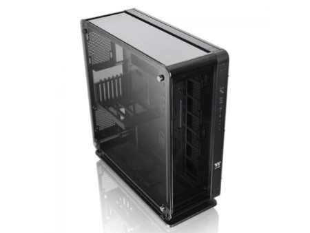 Gabinete Gamer ThermalTake V100, Mid Tower, Black, ATX, Sem Fonte, Com 1 Fan, CA-1K7-00M1WN-00