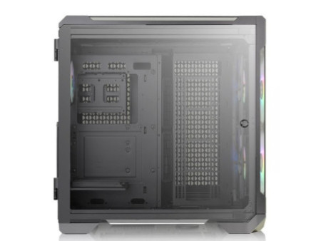 Gabinete Gamer Thermaltake H200 TG RGB, Mid Tower, Vidro Temperado, Black, Sem Fonte, CA-1M3-00M1WN-00