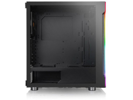 Gabinete Gamer Thermaltake Core P5 TG Titanium Edition, Mid Tower, Vidro Temperado, Black, Sem Fonte, CA-1E7-00M9WN-00