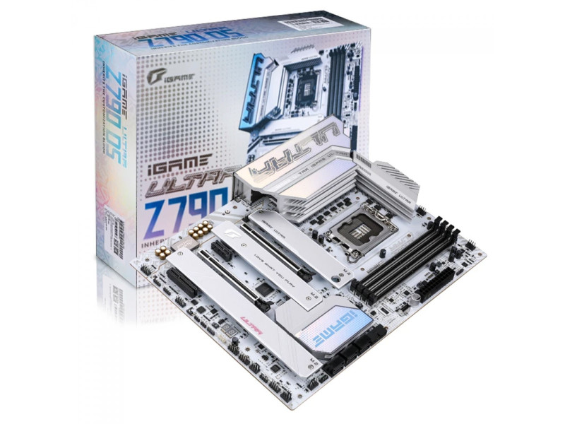 Placa Mãe Colorful iGame Z790D5 ULTRA V20, Chipset Z790, Intel LGA 1700, ATX, DDR5, Branco