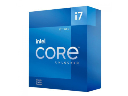 Processador Intel Core i7 12700KF 3.6GHz (5.0GHz Turbo), 12ª Geração, 12-Cores 20-Threads, LGA 1700, Sem Cooler BX8071512700KF