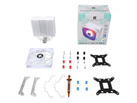 Cooler Para Processador Thermalright Assassin X 120 Refined SE Black, ARGB, 120mm, Intel-AMD, Preto
