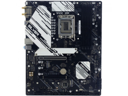 Placa Mãe Biostar B760A-Silver, Chipset B760, Intel LGA 1700, ATX, DDR5