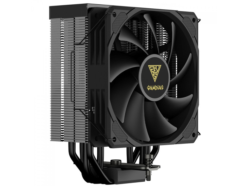 Cooler Para Processador Gamdias Boreas E2-41D, 120mm, Com Display Digital, Intel-AMD, Preto