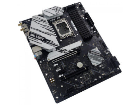 Placa Mãe Biostar B760A-Silver, Chipset B760, Intel LGA 1700, ATX, DDR5