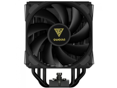 Cooler Para Processador Gamdias Boreas E2-41D, 120mm, Com Display Digital, Intel-AMD, Preto