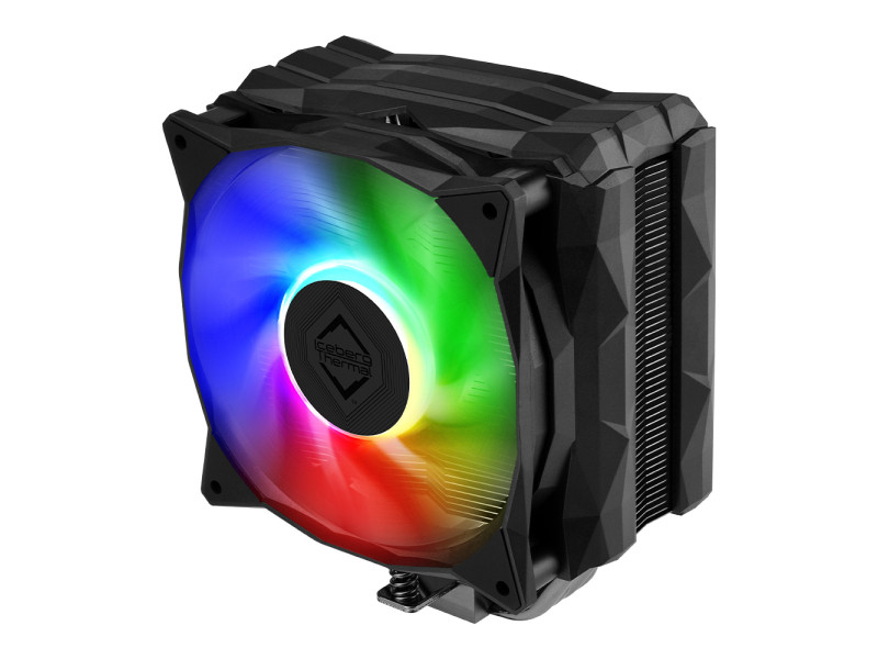 Cooler Para Processador Iceberg Thermal IceSLEET X5, 120mm, RGB, Intel-AMD, Azul, ICELEETX5-00A
