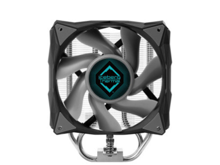 Cooler Para Processador Iceberg Thermal IceSLEET G4 OC, 120mm, ARGB, Intel-AMD, Azul, ICESLEETG4OC-TGG-00A