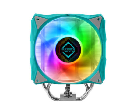 Cooler Para Processador Iceberg Thermal IceSLEET G4 OC, 120mm, ARGB, Intel-AMD, Preto, ICESLEETG4OC-BBT-00A