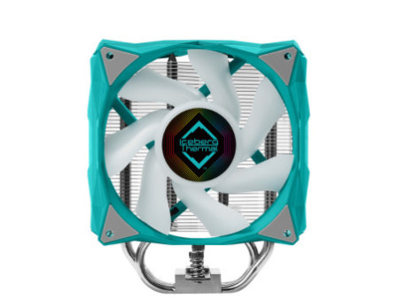 Cooler Para Processador Iceberg Thermal IceSLEET G4 OC, 120mm, ARGB, Intel-AMD, Preto, ICESLEETG4OC-BBT-00A