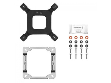 Cooler para Processador DeepCool AG400 Digital BK ARGB, 120mm, Intel-AMD, Black, R-AG400-BKADMN-G-1