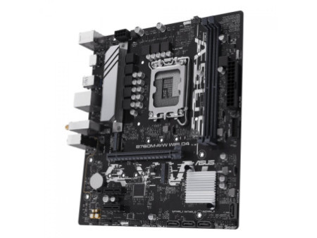 Placa Mãe Asus B760M-AYW WIFI D4, Chipset B760, Intel LGA 1700, mATX, DDR4, 90MB1EA0-M1EAY0