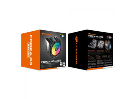 Cooler Para Processador DeepCool AN600, 120mm, Black, R-AN600-BKNNMN-G
