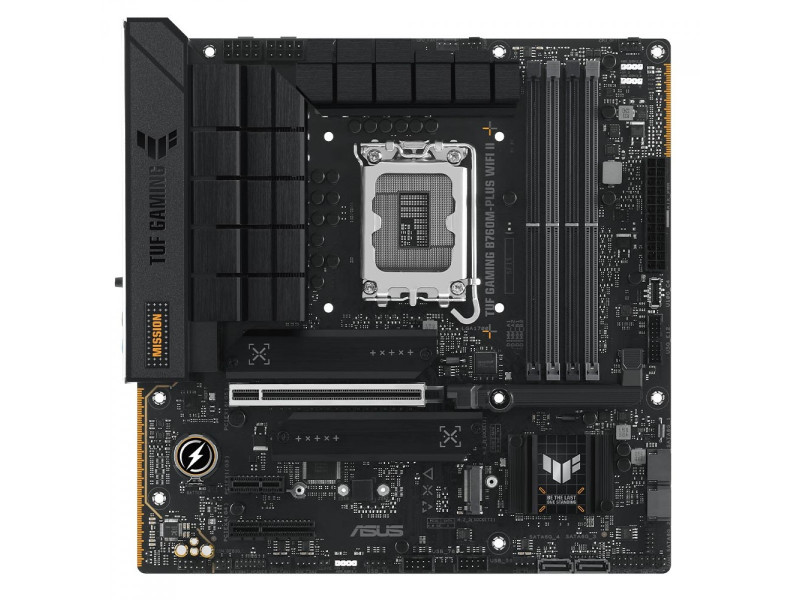 Placa Mãe Asus TUF Gaming B760M-PLUS WI-FI II, Chipset B760, Intel LGA 1700, mATX, DDR5, 90MB1HE0-M0EAY0