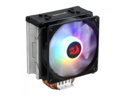 Cooler Para Processador Gamdias, BOREAS E1L 010, ARGB, 120mm, Intel, Preto