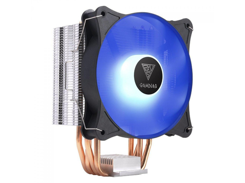 Cooler Processador Gamdias Boreas E1-410, RED, 120mm, Intel-AMD, BOREAS E1-410-RED