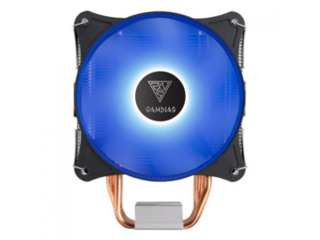 Cooler Processador Gamdias Boreas E1-410, RED, 120mm, Intel-AMD, BOREAS E1-410-RED