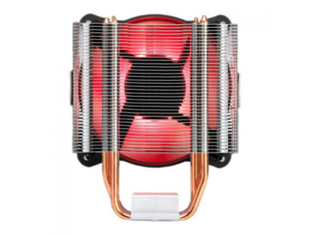 Cooler Para Processador Gamdias, AURA GA1, LED Azul e Vermelho, 120mm, Intel, Preto