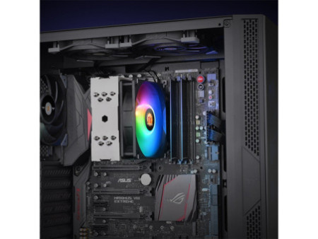 Cooler Processador Gamdias Boreas E1-410, White, 120mm, Intel-AMD, BOREAS E1-410-WH