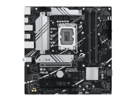 Placa Mãe Asus PRIME B760M-A, Chipset B760, Intel LGA 1700, mATX, DDR5, 90MB1EK0-M1EAY0