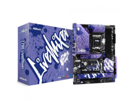 Placa Mãe ASRock Z790 LiveMixer, Chipset Z790, LGA 1700, ATX, DDR5, 90-MXBK10-A0UAYZ