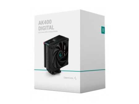 Cooler Para Processador DeepCool AK400 Zero Dark, 120mm, Intel-AMD, R-AK400-BKNNMN-G-2