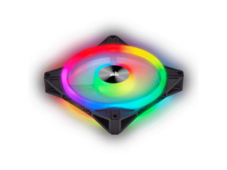 Kit Fan com 4 Unidades Gamdias Aeolus, RGB, Black, 120mm, Com Controlador, AEOLUS M2-1204R-ELITE