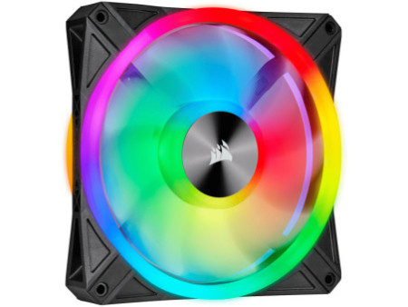 Kit Fan com 4 Unidades Gamdias Aeolus, RGB, Black, 120mm, Com Controlador, AEOLUS M2-1204R-ELITE