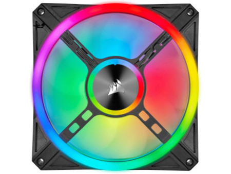 Kit Fan com 4 Unidades Gamdias Aeolus, RGB, Black, 120mm, Com Controlador, AEOLUS M2-1204R-ELITE