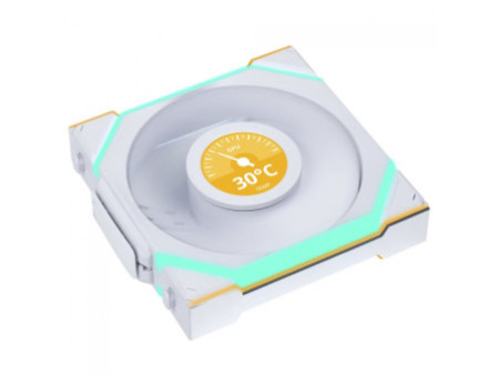 Cooler Para Gabinete Lian Li Uni Fan TL Wireless, Reverse Blade, ARGB, 120mm, White, 12RTL1W1W