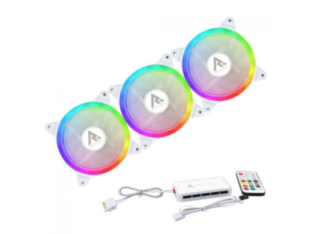 Cooler Para Gabinete Phanteks M25 Gen 2 D-RGB Reverse, 120mm, PWM, Preto, PH-F120M25R_G2_DBK01