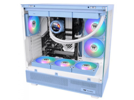 Kit Fan Com 3 Unidades Lian Li Uni Fan SL Wireless, ARGB, 120mm, White, 12SL1W3W