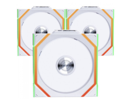 Cooler Para Gabinete Lian Li Uni Fan SL Wireless LCD, ARGB, 120mm, Com Tela, White, 12SLLCD1W1W