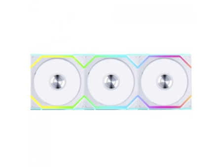 Cooler Para Gabinete Lian Li Uni Fan SL Wireless LCD, ARGB, 120mm, Com Tela, White, 12SLLCD1W1W