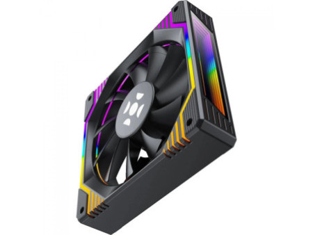 Cooler Para Gabinete Fortrek Frosty, Rainbow, 120mm, Branco, FROSTY BR
