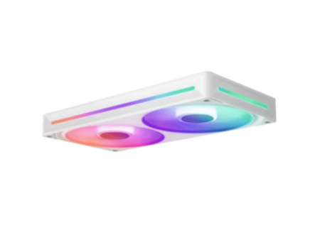 Cooler Para Gabinete NZXT F120 RGB DUO, 120mm, White, RF-D12SF-W1