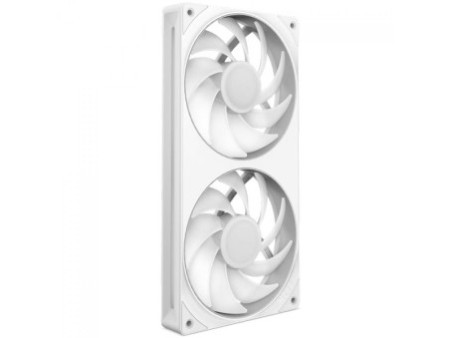 Cooler Para Gabinete NZXT F120 RGB DUO, 120mm, White, RF-D12SF-W1