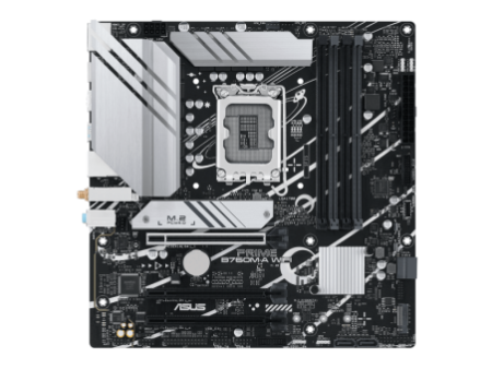 Placa Mãe Asus PRIME B760M-A WIFI, Chipset B760, Intel LGA 1700, mATX, DDR5, 90MB1EL0-M1EAY0