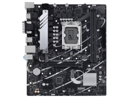 Placa Mãe Asus PRIME B760M-K D4, Chipset B760, Intel LGA 1700, mATX, DDR4, 90MB1DS0-M1EAY0