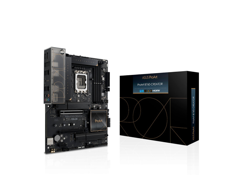 Placa Mãe Asus ProArt B760-CREATOR, Chipset B760, intel LGA 1700, ATX, DDR5, 90MB1F20-M1EAY0