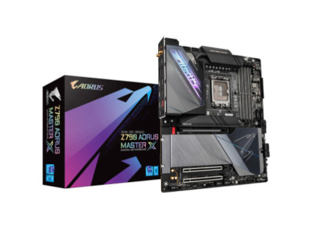 Placa Mãe Gigabyte Z790 AORUS MASTER X, Chipset Z790, WIFI, Intel LGA 1700, E-ATX, DDR5