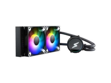 Water Cooler Montech HyperFlow Silent, 360mm, Intel-AMD, PWM, Preto