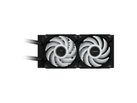 Water Cooler DeepCool LS320 WH, ARGB, 120mm, Intel-AMD, White, R-LS320-WHAMMT-G-1