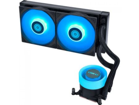 Water Cooler Gigabyte Gaming 240 ICE, ARGB, 240mm, Intel-AMD, White, GP-GIGABYTE GME 240I